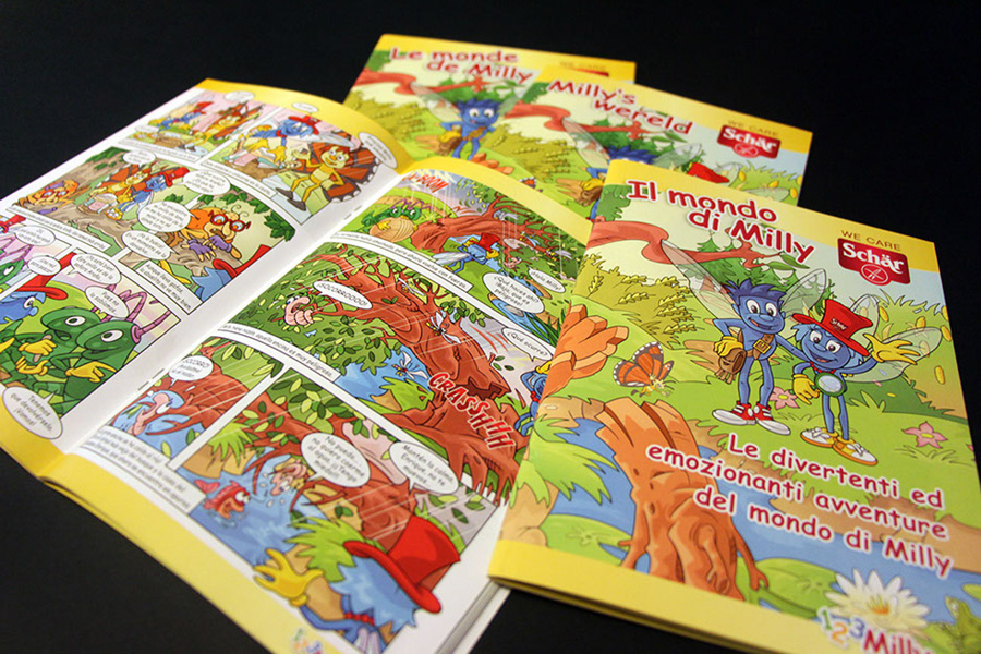 Fumetto Milly Schär SPA Robert Weikmann