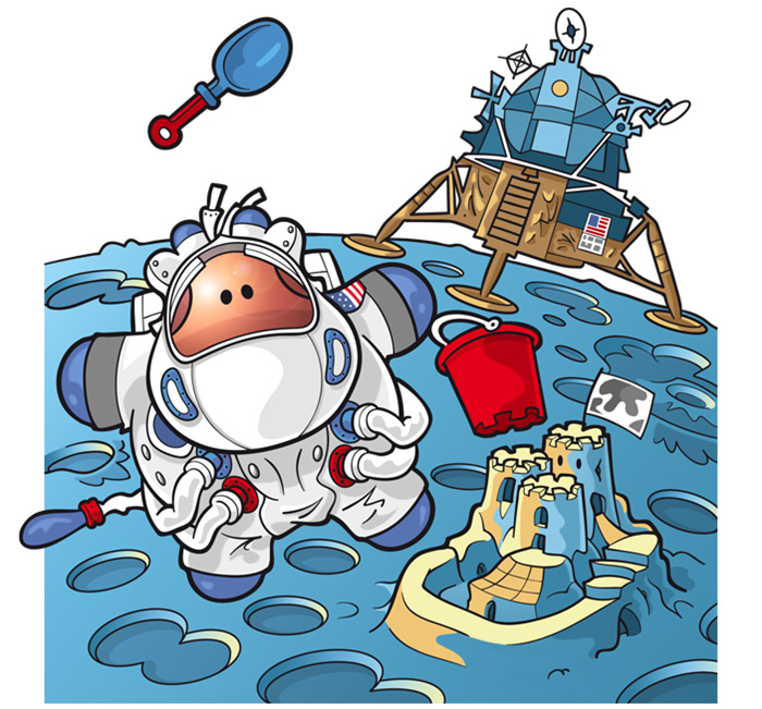 Sbarco sulla luna Robert Weikmann